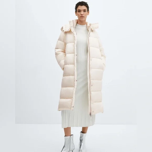 Mango Super Puff Water Repellent Winter Parka NWT - Picture 4 of 15